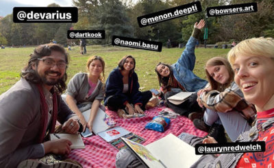 Art Prof event NYC Meetup Lauryn Deepti