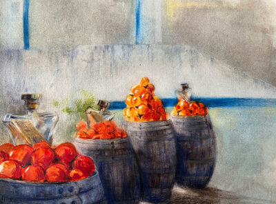 Clara Obidos oranges Portugal