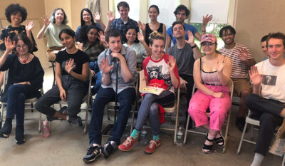 Group class critique Lauryn