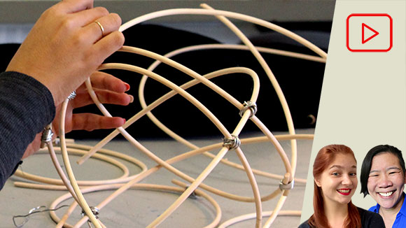 3D: Reed & Wire Sculptures