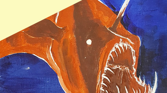 August Art Dare: Underwater Creatures